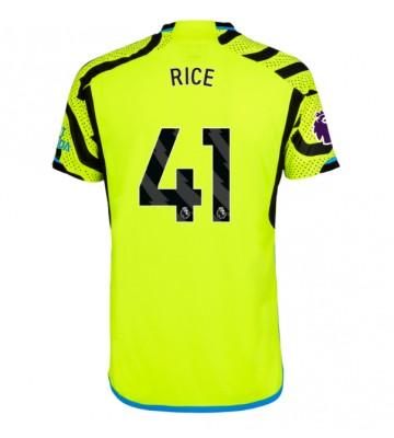 Lacne Muži Futbalové dres Arsenal Declan Rice #41 2023-24 Krátky Rukáv - Preč